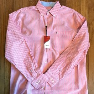 Izod Button Down Men’s Shirt Confetti Size Medium